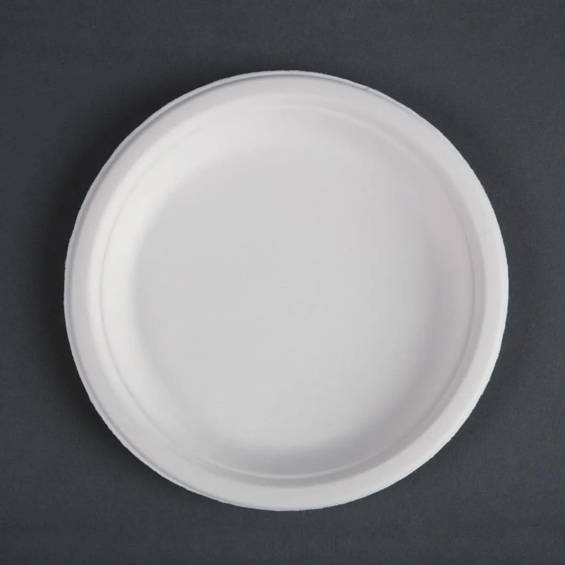 Komposteeritavad 18 cm Bagasse taldrikud - 50 tk komplekt