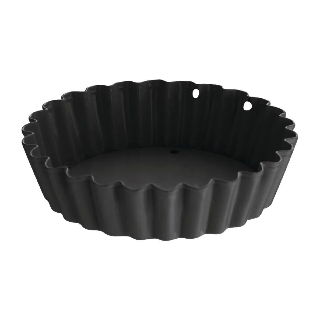 Tartelette vorm antihaftbeschichtet mit herausnehmbarem Boden - ø 8 cm - 3er-Pack