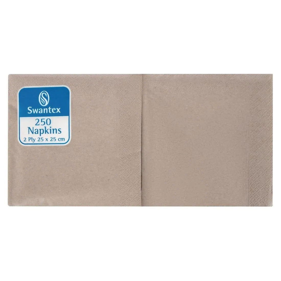 Hommikusöögi salvrätikud Kraft kompostitavad 2-kihilised 250 x 250 mm - 2000 tk komplekt