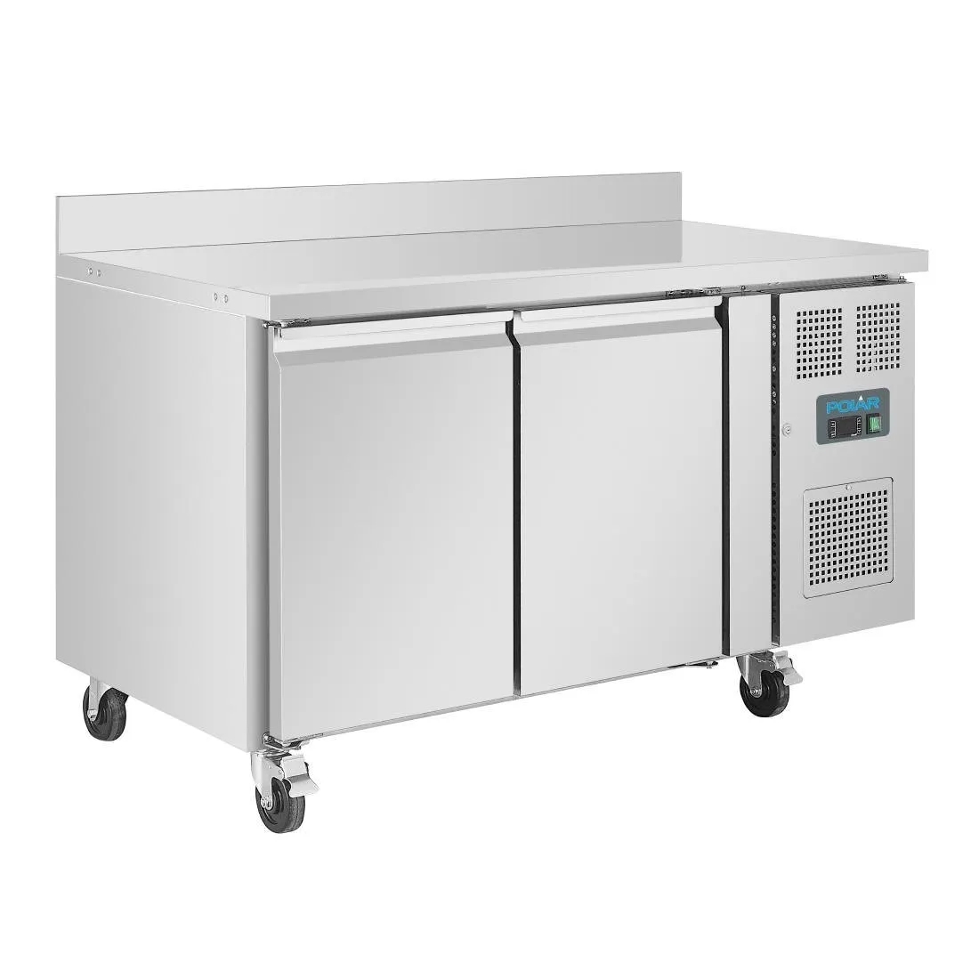 Negatiivse temperatuuriga 2 uksega külmikulaud koos tagaseinaga, U-seeria - 282L