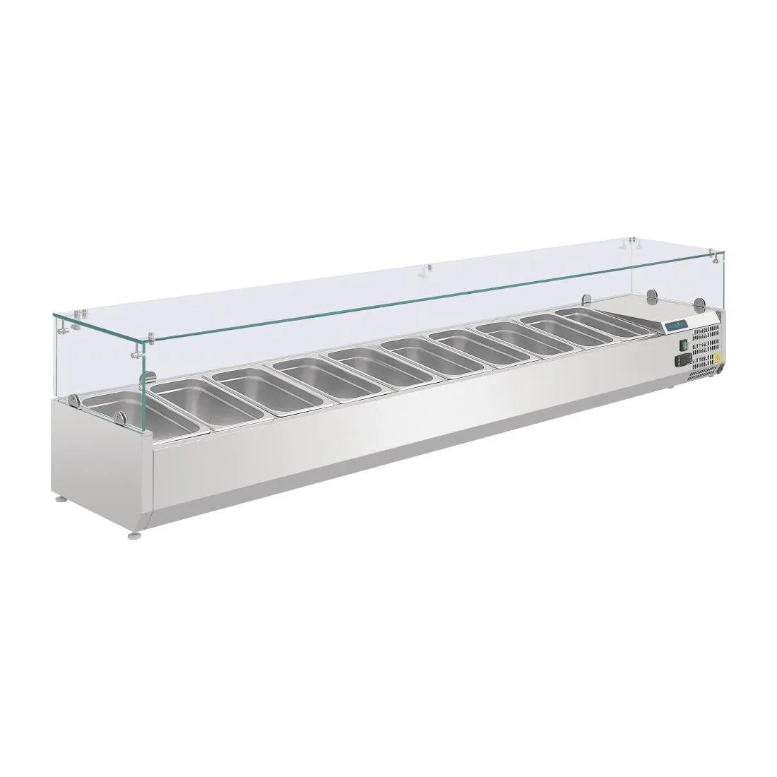 Külm koostisosade vitriin seeriast G - 10 x GN 1/4