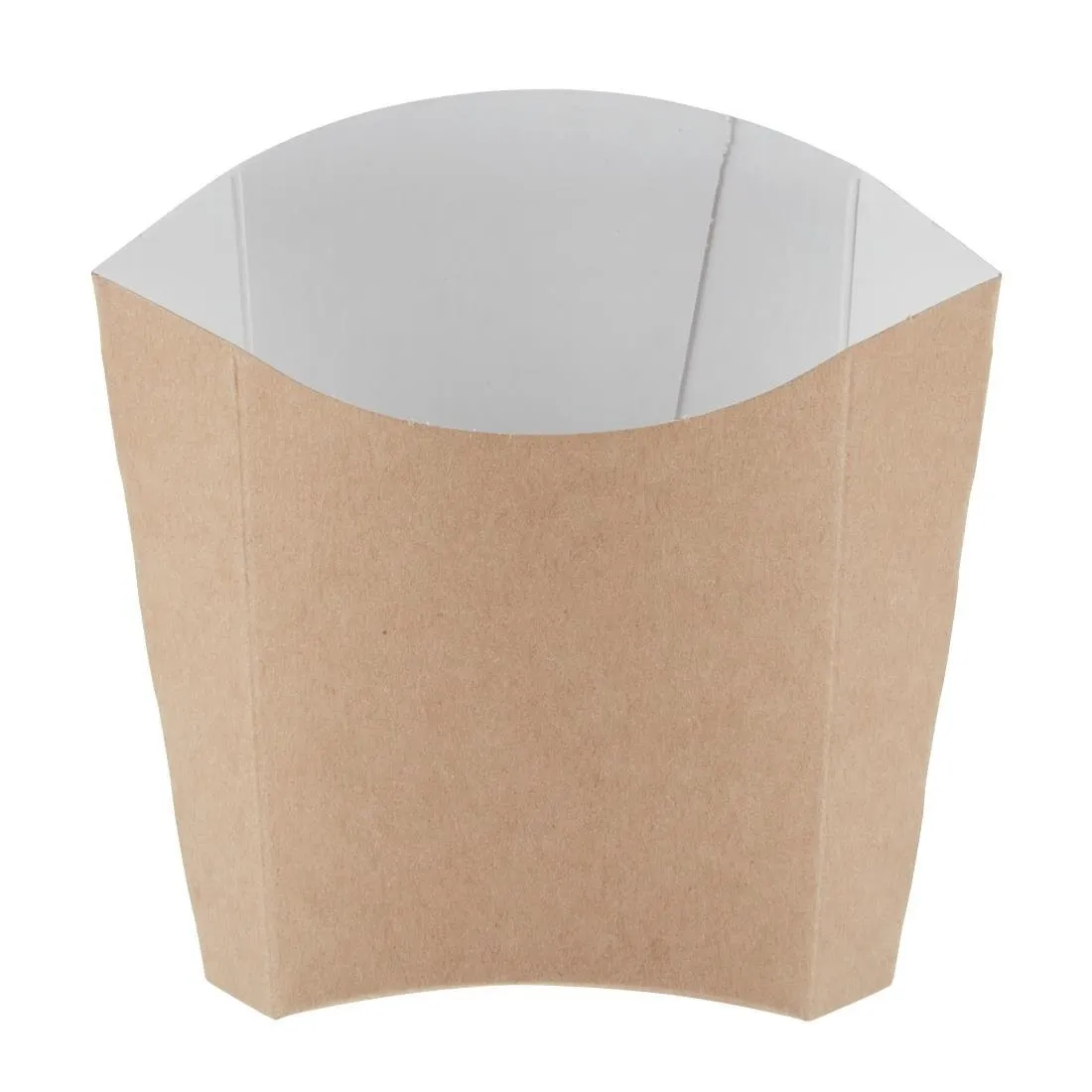 Keskmise suurusega kompostitavad pruunid friikarpide ümbrised - 1000 tk komplekt