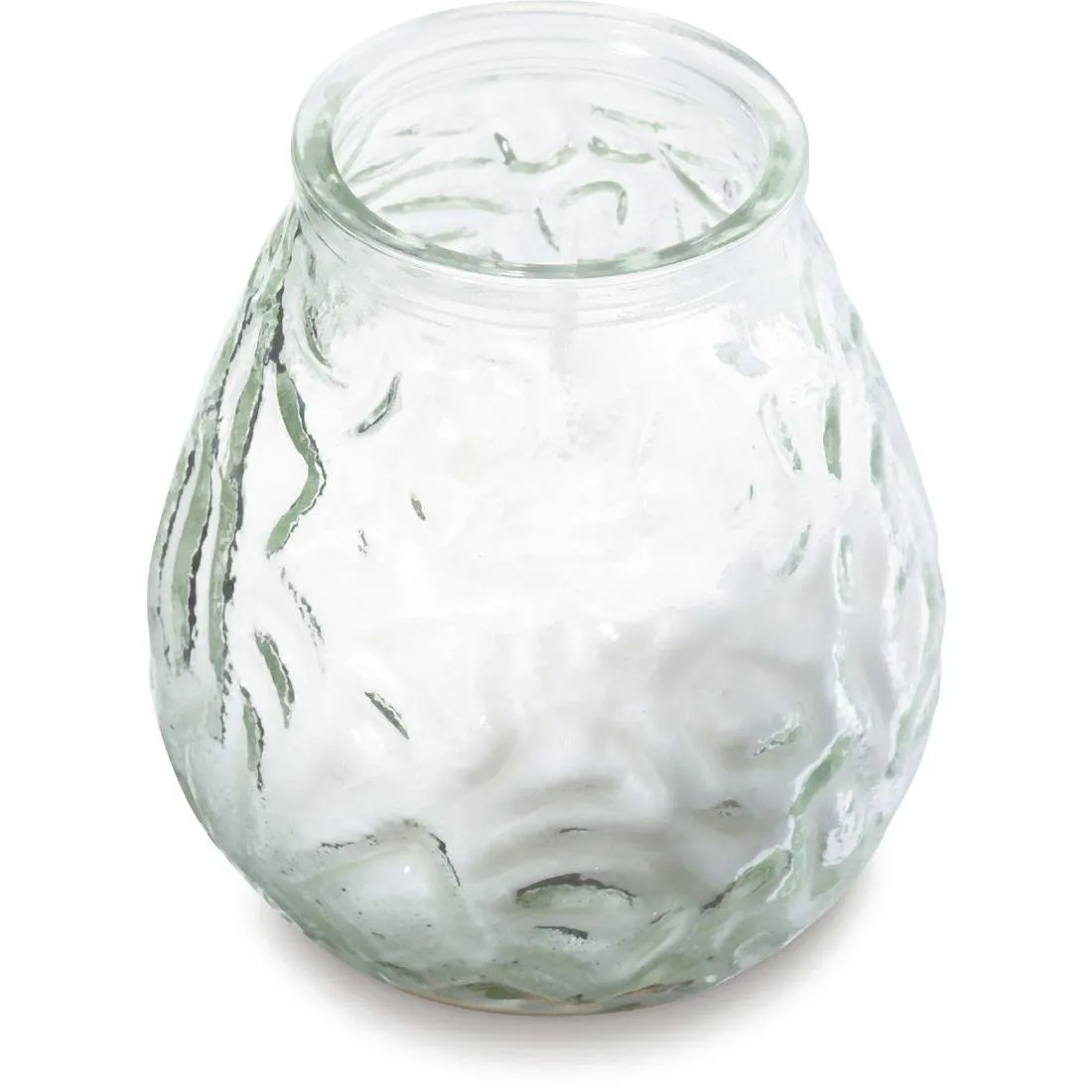 Bougie Veneetsia Bolsius Low Boy läbipaistev - 12 tk komplekt