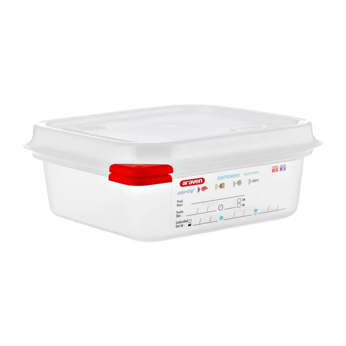 Toitainekarp GN1/6 - 1,1L - 4 tk komplekt