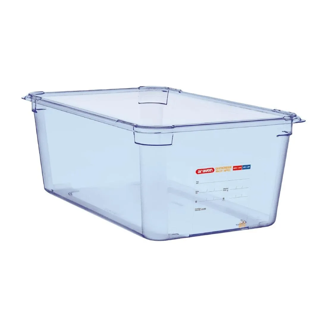 Hermeetiline sinine ABS konteiner GN1/1 200 mm