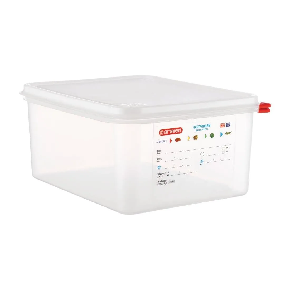 Toiduainetega kokkupuutuv karp GN1/2 12,5L