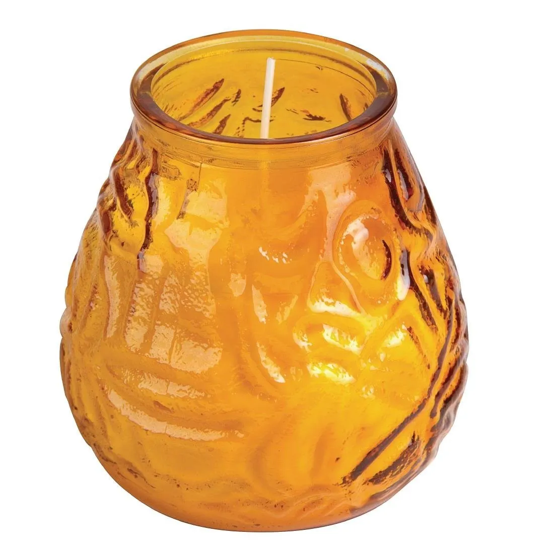 Bougie Veneetsia Bolsius Low Boy Amber 75 H - 12 tk komplekt
