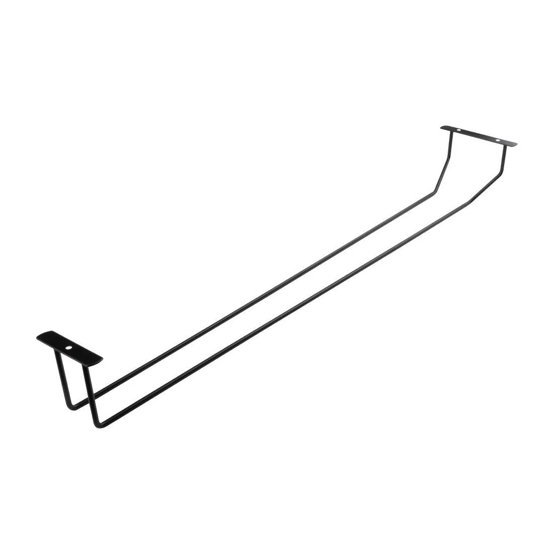 Klaasialus must 610 mm