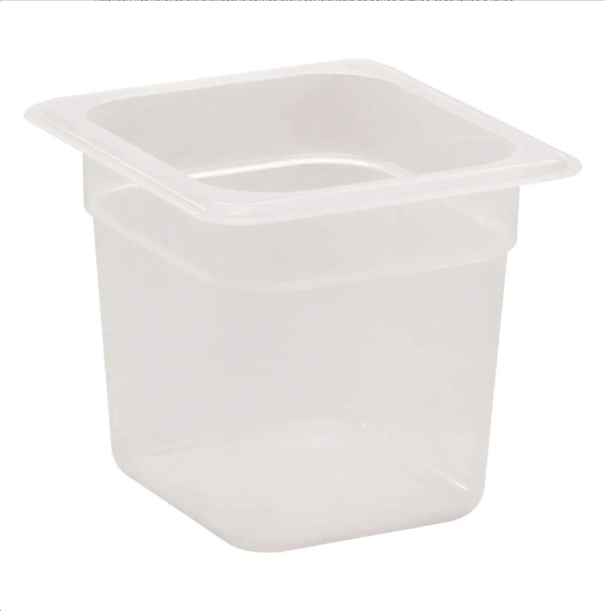 Polüpropüleenist GN-nõu 1/6 H 150Mm