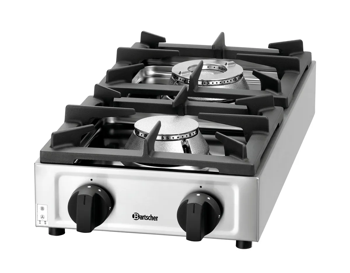 Gaasipliit 2 põletiga - 11000 W