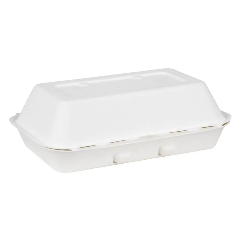 Bagasse'ist toidukonteinerid Fiesta komposteeritavad 400x335mm - Komplekt 200