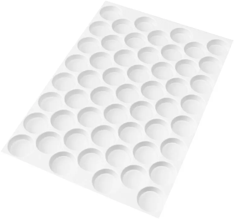 Tartelettide lõikurite plaat – 95 vormiga – ⌀ 35 mm