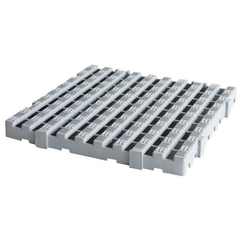 Põrandarest HACCP - 50 x 50 cm - Paksus 50 mm - Hall