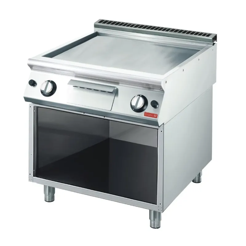 Gaasipliit sileda plaadiga kapil - 800 x 700 mm