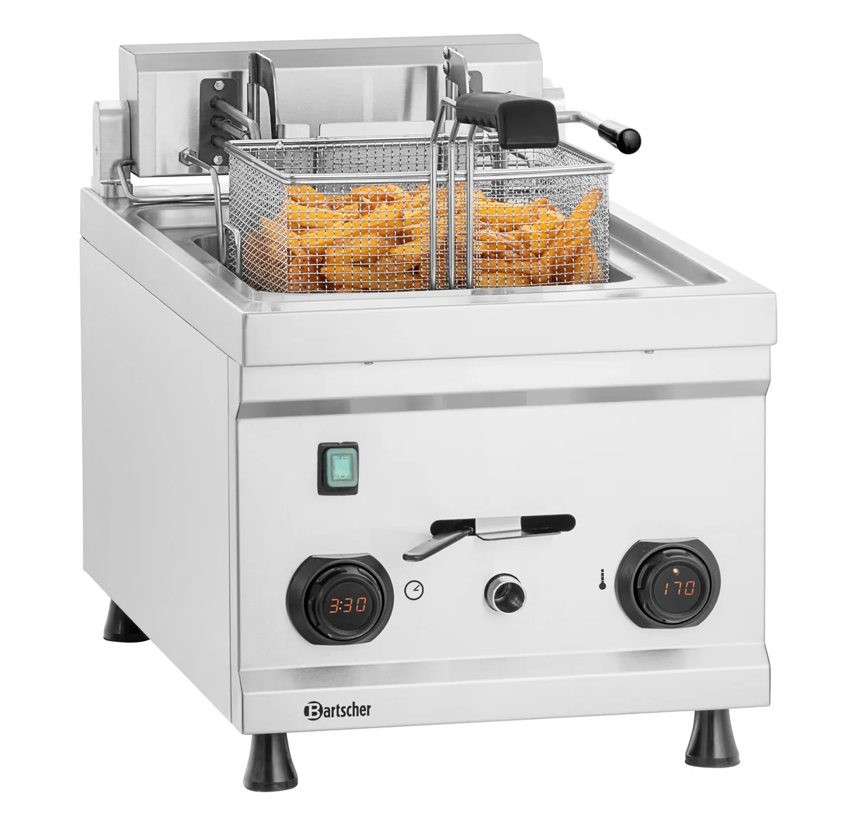 Automaatse tõstega fritüür - 12 L