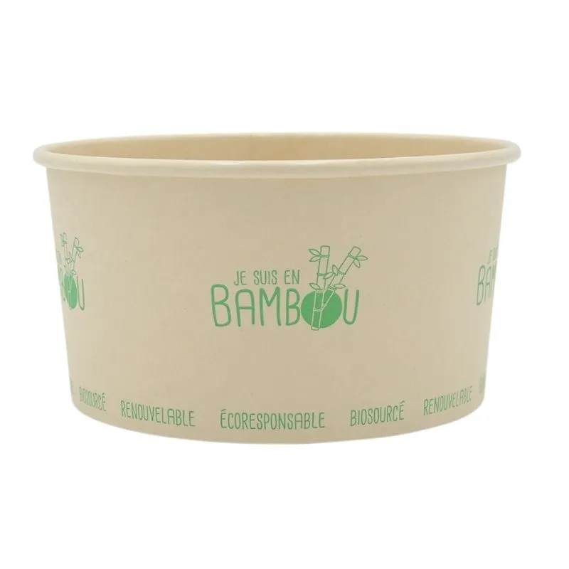 Bambusest salatikauss - 1000 ml - 50 tk komplekt