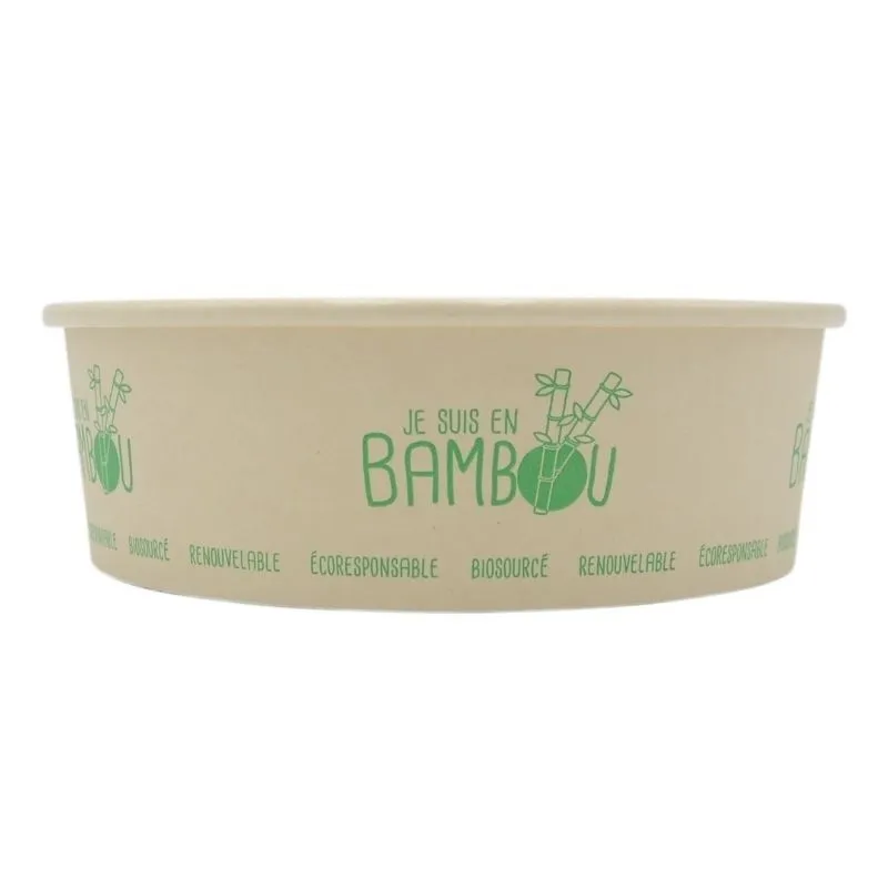 Bambusest salatikauss - 750 ml - 50 tk komplekt