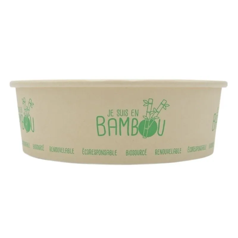 Bambusest salatikauss - 480 ml - 50 tk komplekt