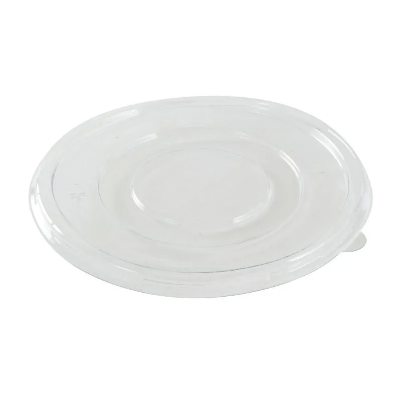 PET-kaas ümmargusele 800 ml suurusele bagassikaussile - komplektis 50 tk
