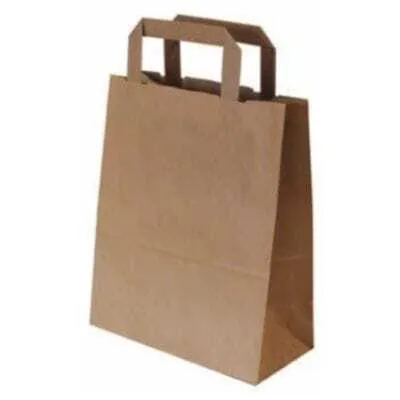 Kraft Cabas kott 26 x 17 x 34 cm – 50 tk