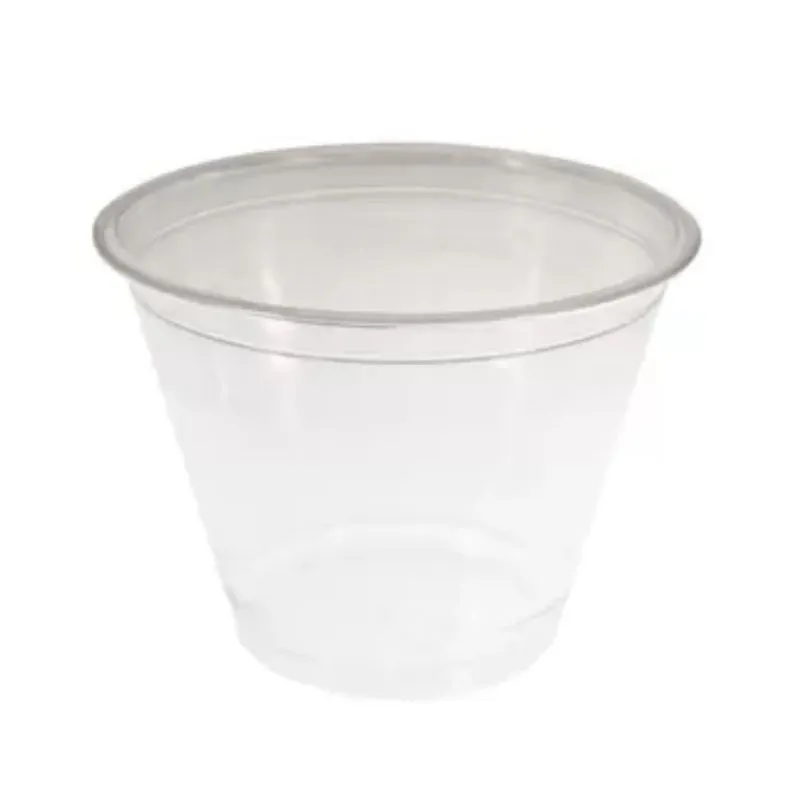 Läbipaistev plastpott - 270 ml - Komplekt 50