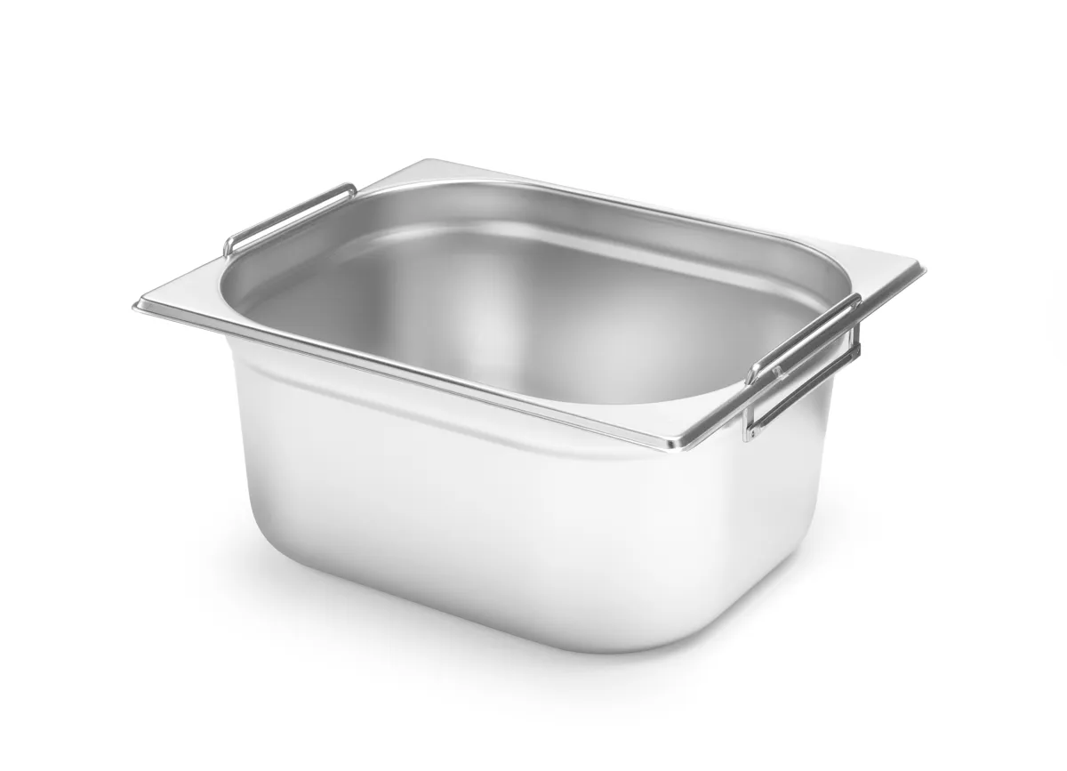Bac Gastro eelarvejoon GN 1/2 koos roostevabast terasest käepidemetega - sügavus 200 mm - 12,5 L