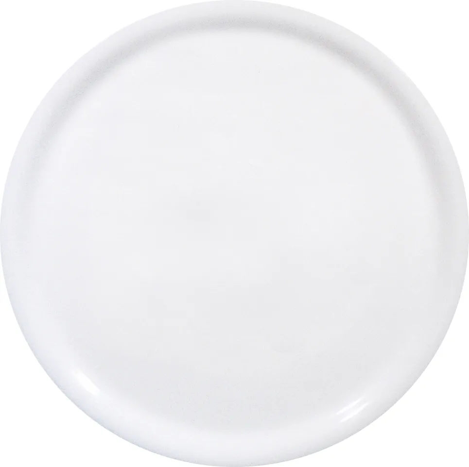 Valge pitsataldrik - 330 mm läbimõõduga