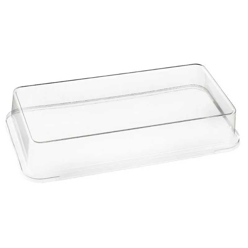 Läbipaistev RPET kaas Kanopée taldrikule 200 x 100 mm – 100 tk pakk