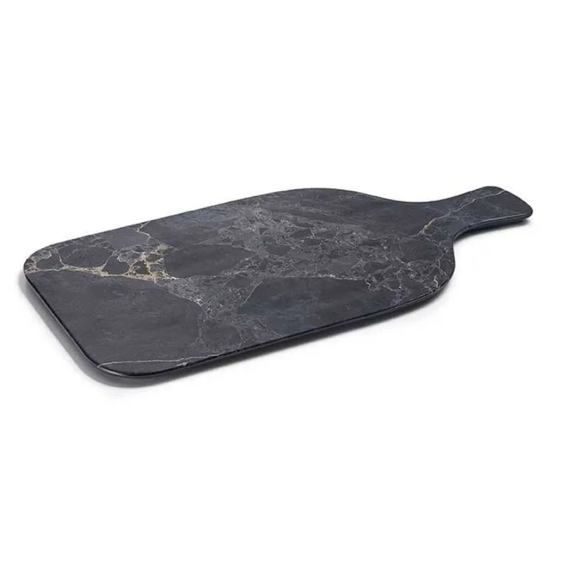 Lõikelaud käepidega "Stone" melamiin - 400 x 195 mm