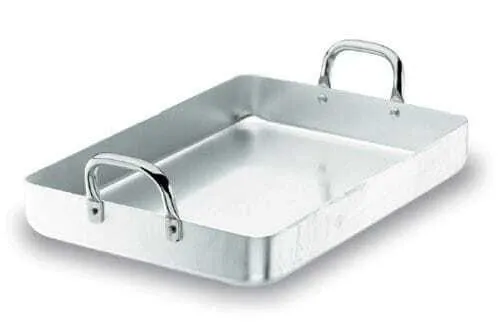Küpsetusnõu fikseeritud sangadega - Chef Alumiinium - 45 x 30 cm