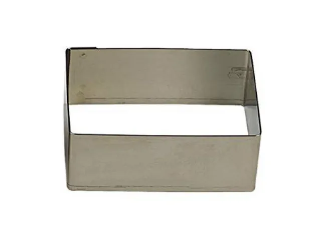 Ristkülikukujuline roostevaba teras emporte-pièce 120 x 30 x 30 mm
