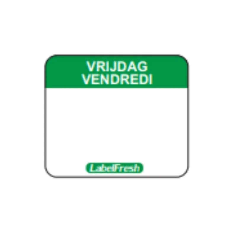 Jälitamise silt FreshEasy - Reede - 30 x 25 mm - 1000 tk komplekt