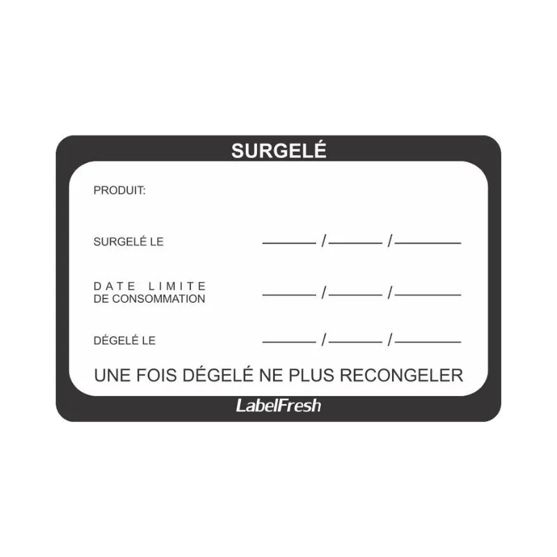 LabelFresh jäätised jälgimissildid 70 x 45 mm – 500 tk