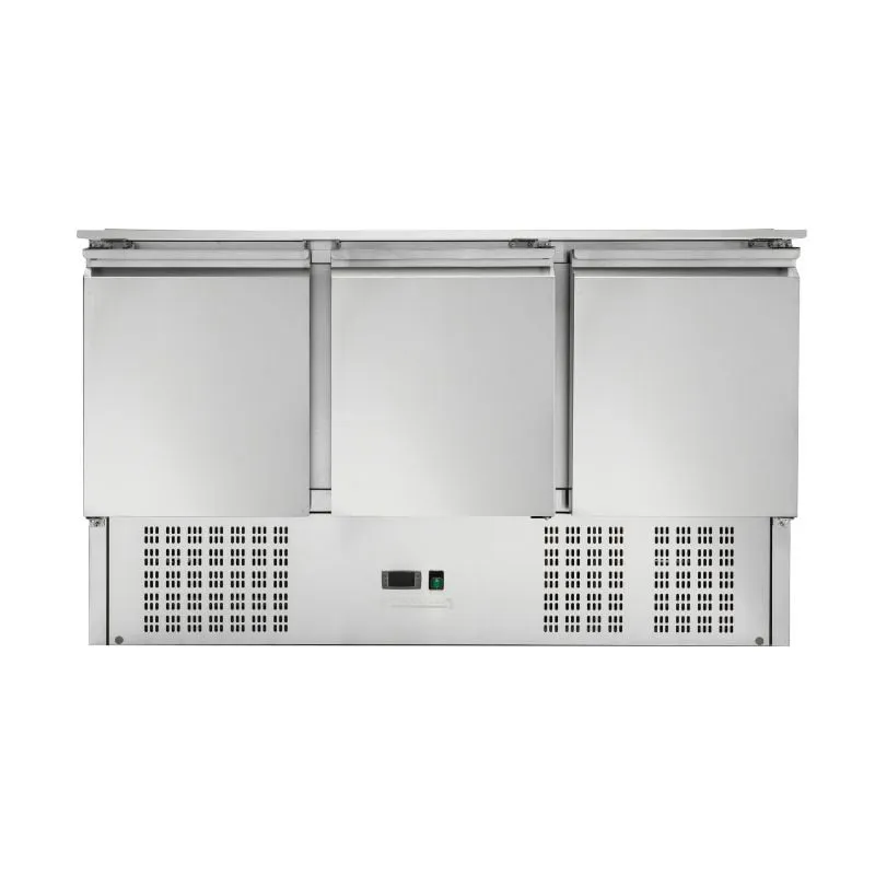 Saladette Compact 3 Ust - Libiseva Kaas - 4 GN 1/1 Mahutit