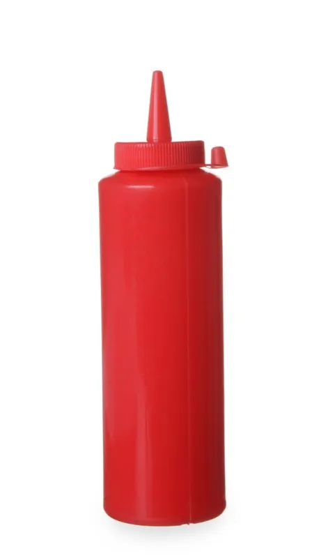 Punane doseerimispudel - 0,35 L