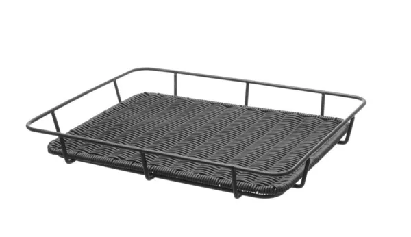 Leibakorv musta roostevabast terasest servaga - 400 x 300 mm