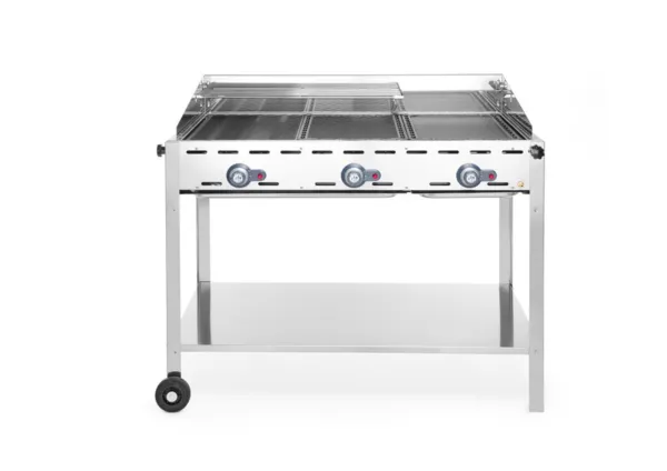 Professionaalne gaasigrill Green Fire - 3 põletit