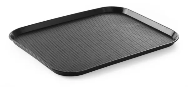 Nelikantne kiirtoitlustusplaat - Suur mudel 450 x 350 mm - Must