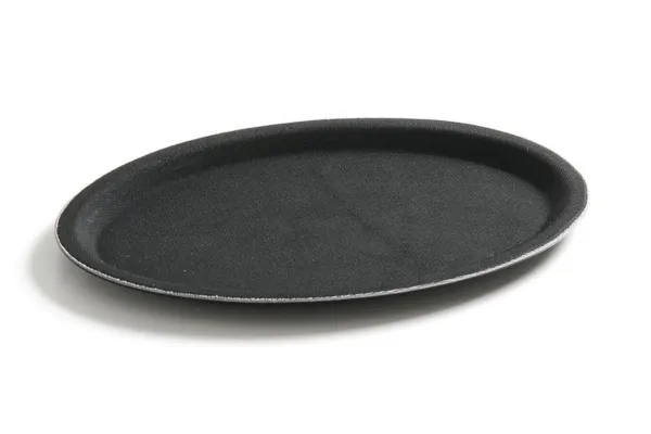 Ovaalne klaaskiust serveerimisalus - 200 x 265 mm