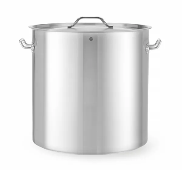 Marmiit kaanega roostevabast terasest Budget Line - ø 45 cm - 71 L