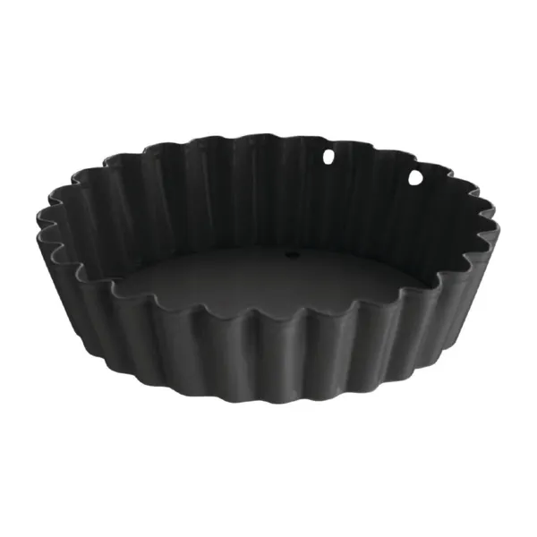 Tartelette vorm antihaftbeschichtet mit herausnehmbarem Boden - ø 8 cm - 3er-Pack