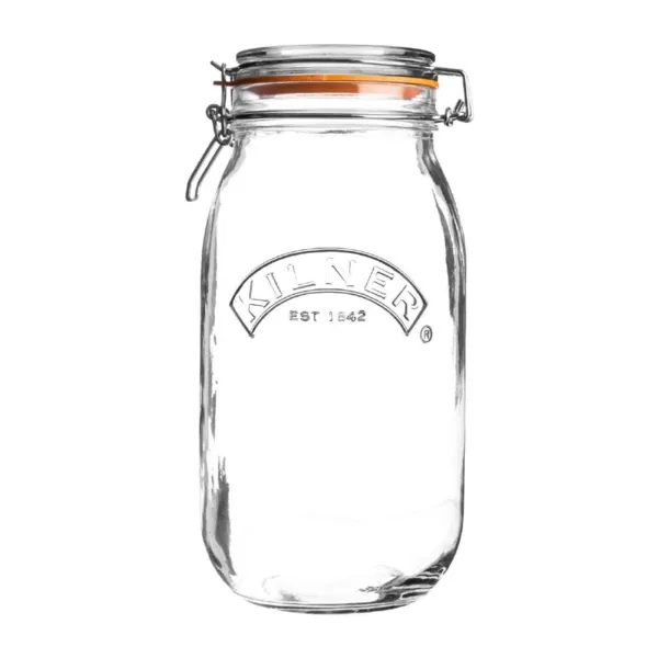 Purk konserveerimiseks klambriga 1500 ml