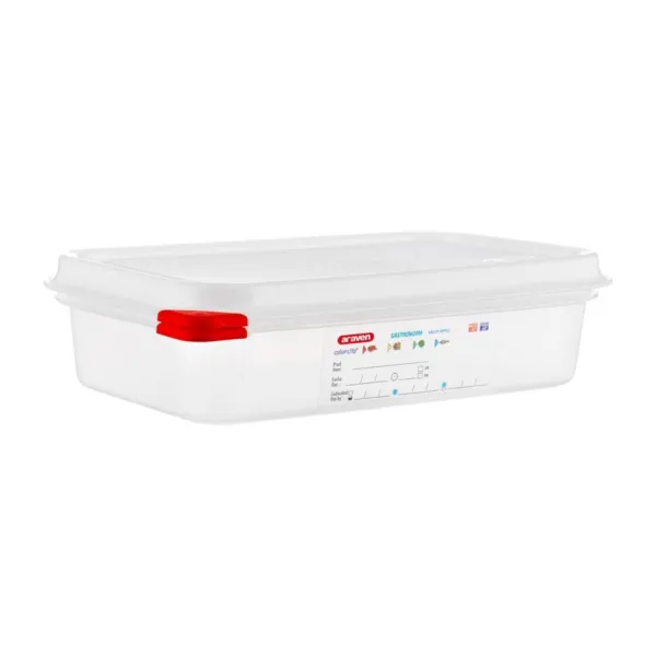 Toitainekarp GN1/4 - 1,8L - 4 tk komplekt