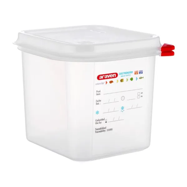 Toitainekarp GN 1/6 2,6L - 4 tk komplekt
