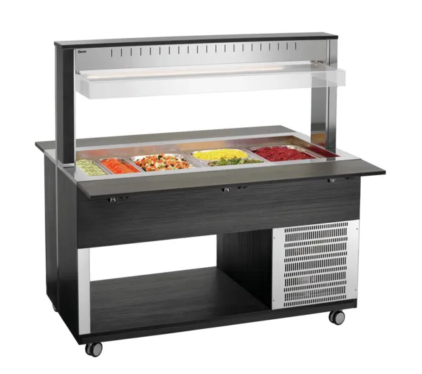 Kuum Buffet Käru - 4 x GN 1/1