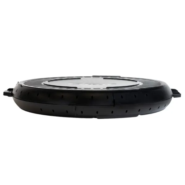 Ümmargune korduvkasutatav karp - Ø 330 mm - Must - Komplekt 10