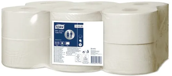 Paberirull Mini Jumbo Advanced Valge - 12 tk komplekt