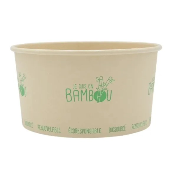 Bambusest salatikauss - 1000 ml - 50 tk komplekt