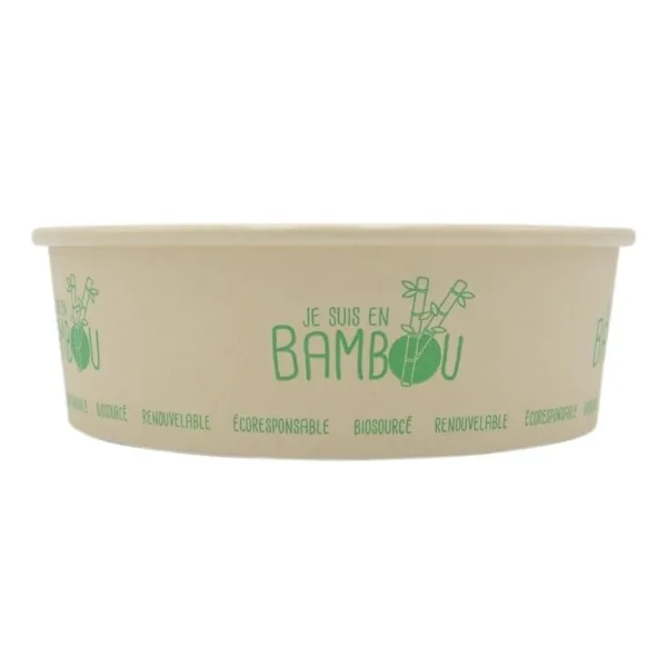 Bambusest salatikauss - 750 ml - 50 tk komplekt