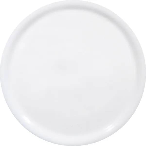 Valge pitsataldrik - 330 mm läbimõõduga